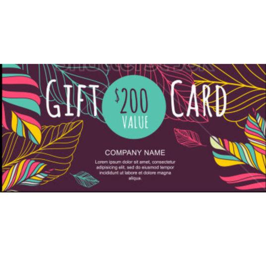 $200 Gift Voucher
