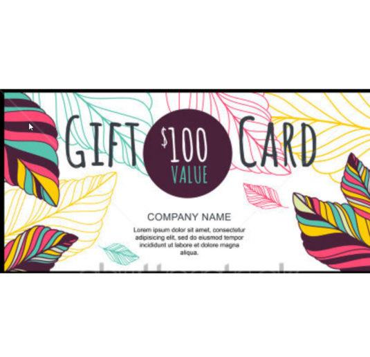$100 Gift Voucher